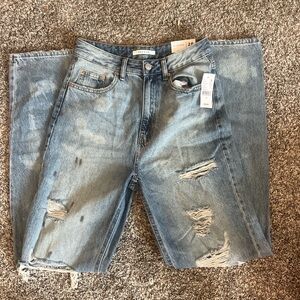 size 26 pac sun 90s boyfriend jeans brand new